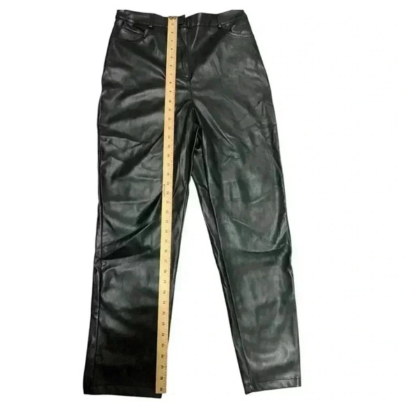 ACW STRAIGHT LEG LEATHER PANTS SIZE 9 Women - Picture 4 of 7